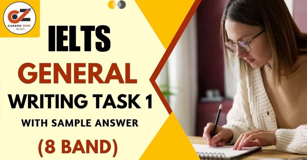 IELTS General Writing Task 1
