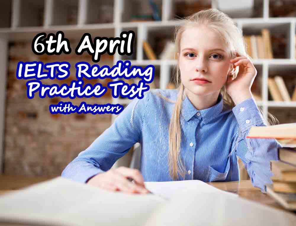 Best Ielts General Reading Practice Test 6th April Career Zone Moga