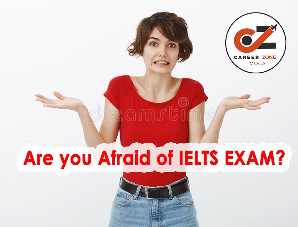 afraid of IELTS exam