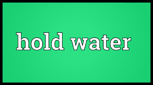 WATER IDIOMS